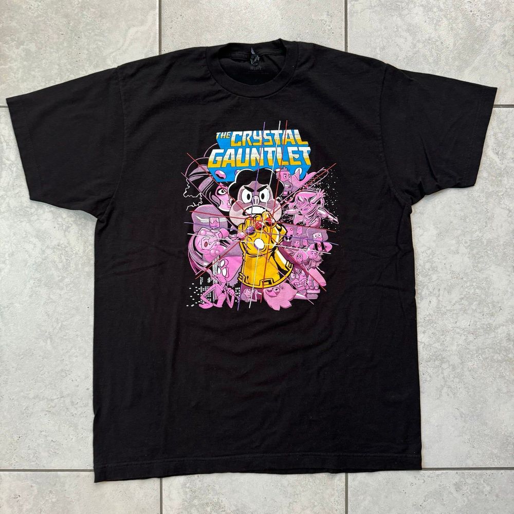 Steven Universe The Crystal Gauntlet T-Shirt Size L